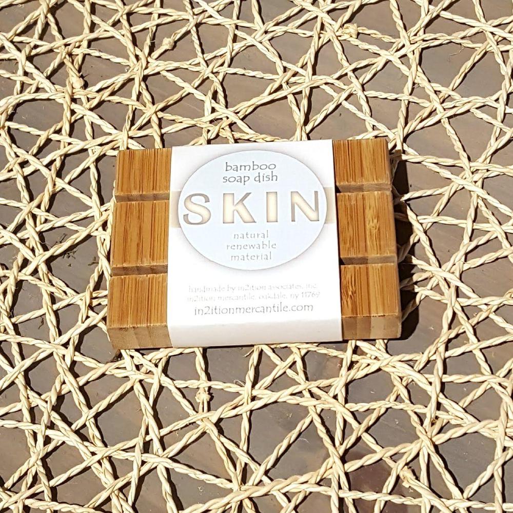 Bamboo Soap Dish-Wash-in2ition mercantile