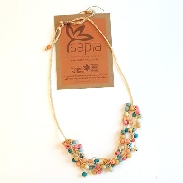 Crochet Chirilla Necklace-Jewelry-in2ition mercantile
