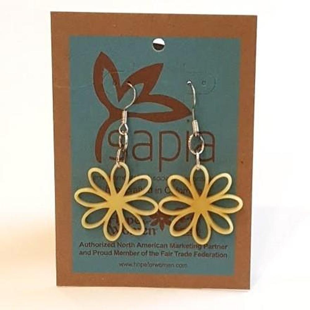 Lemon Chiffon Earrings-Jewelry-in2ition mercantile