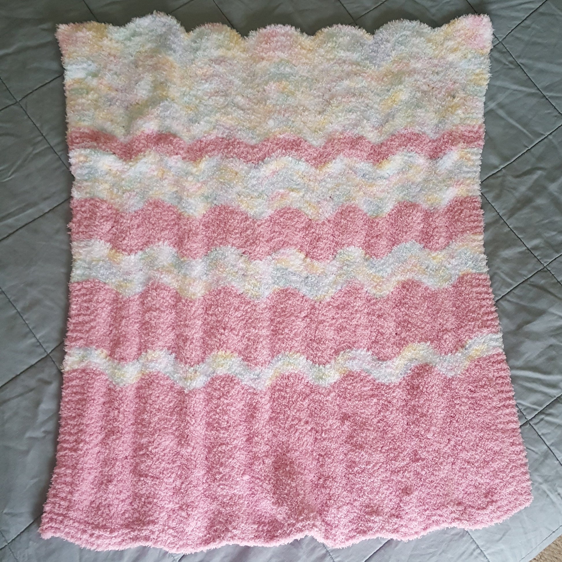 Ripples Baby Blanket-Linens-in2ition mercantile