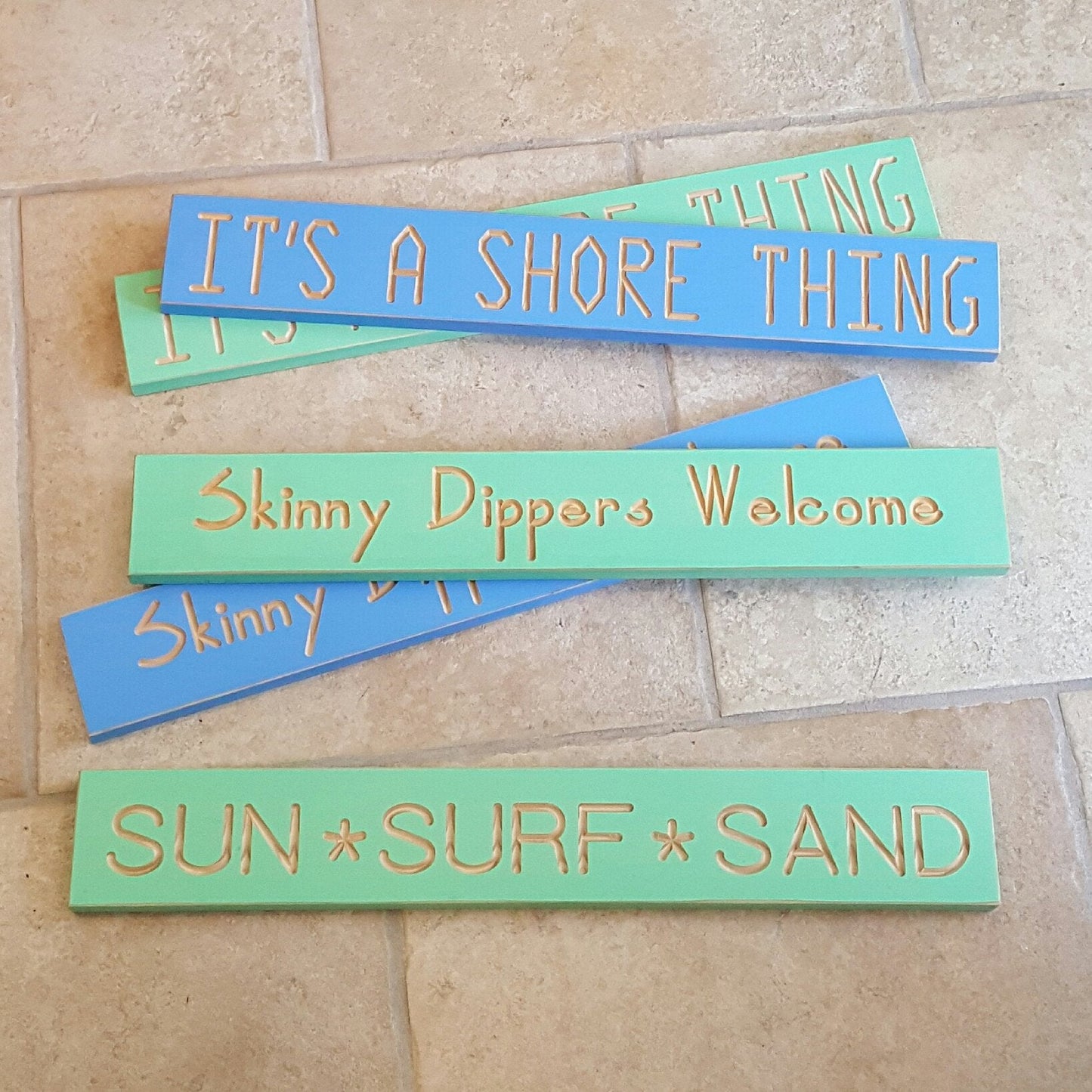 Seashore Wood Signs-Garden-in2ition mercantile