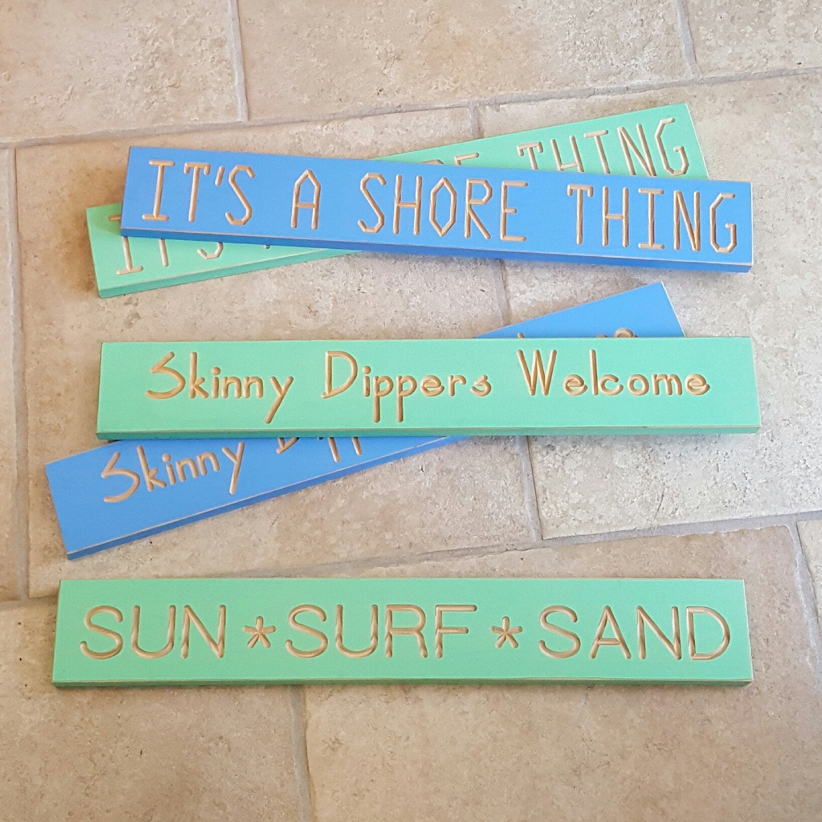 Seashore Wood Signs-Garden-in2ition mercantile