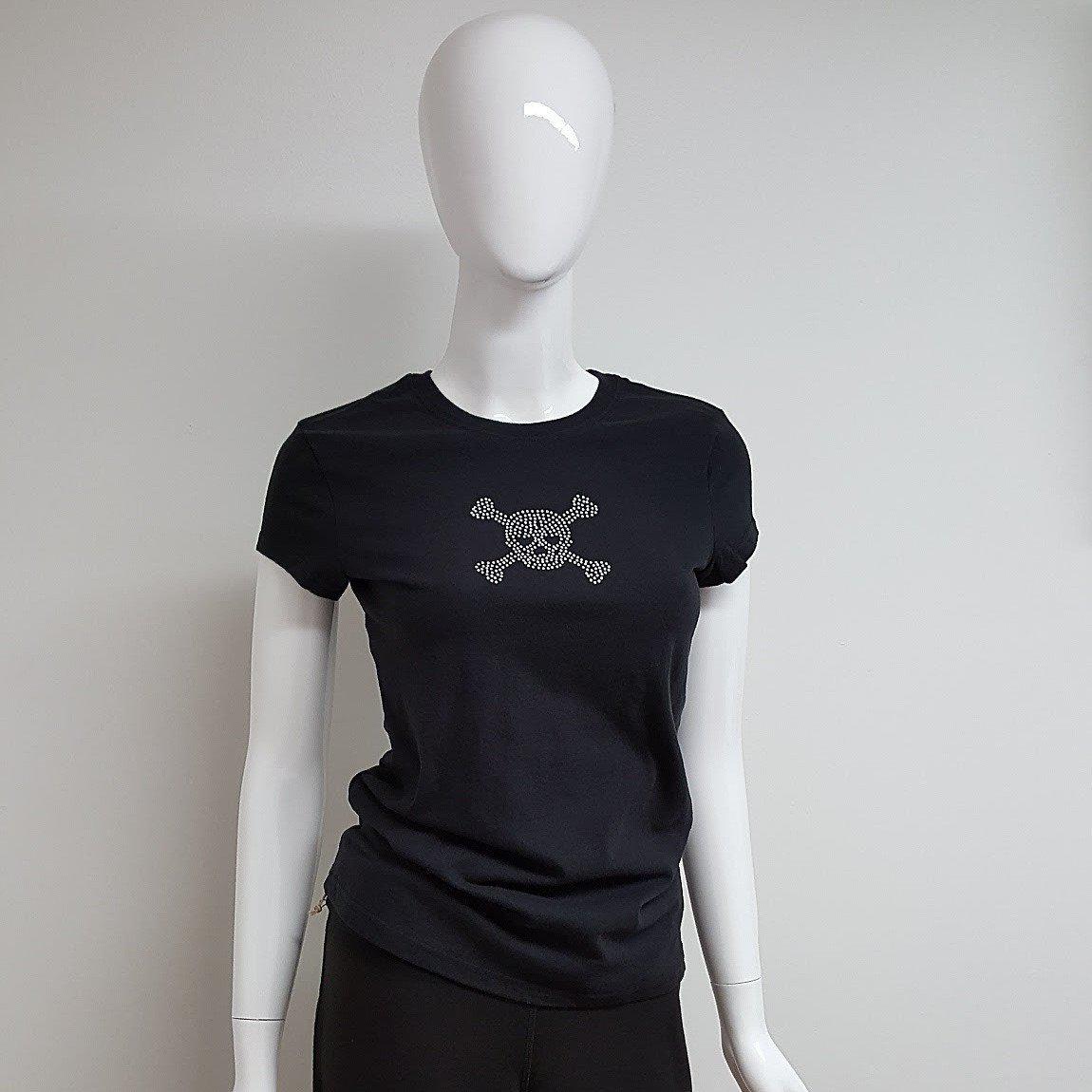 Abby Skull & Crossbones Tee-Women-in2ition mercantile