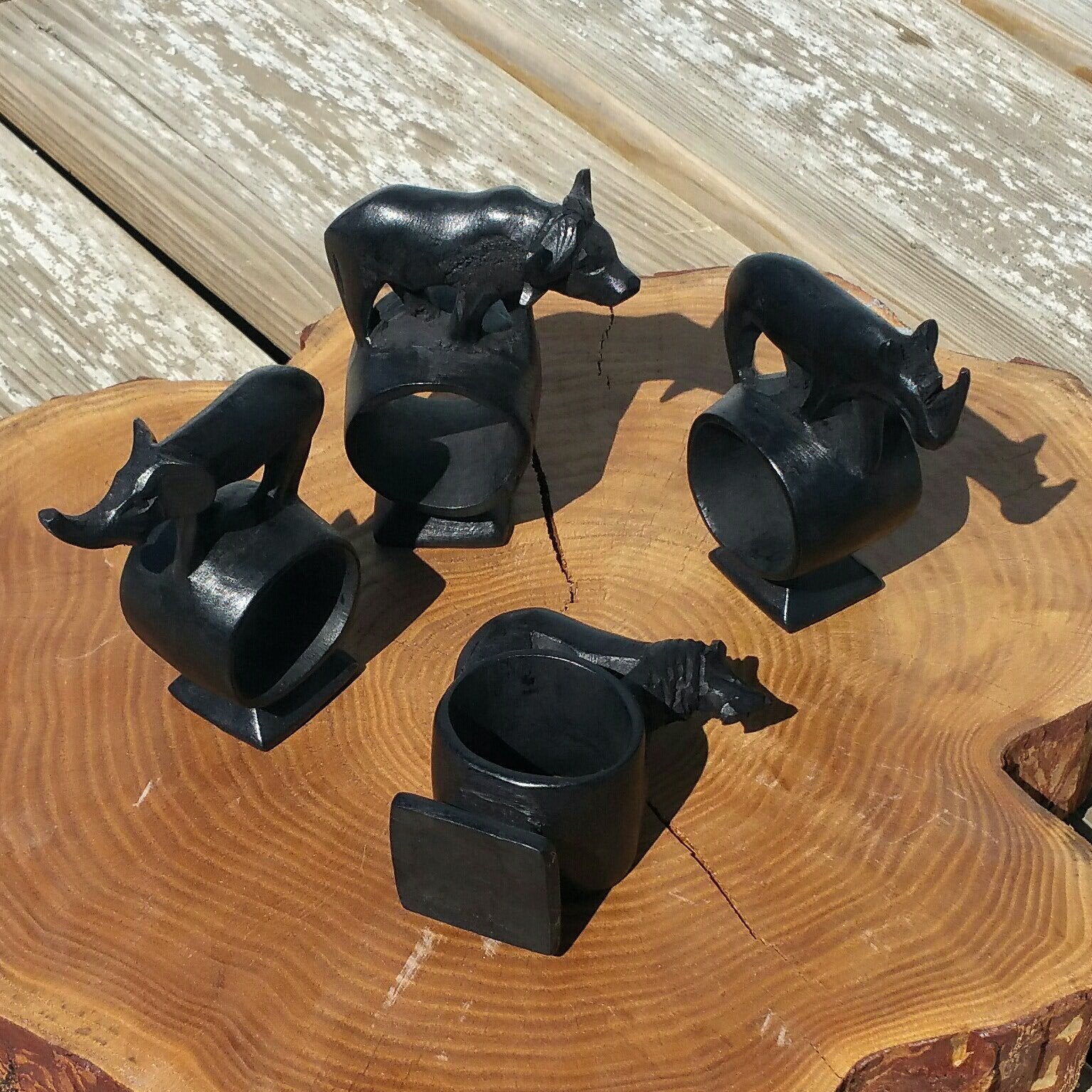 Wooden Napkin Rings-Wares-in2ition mercantile