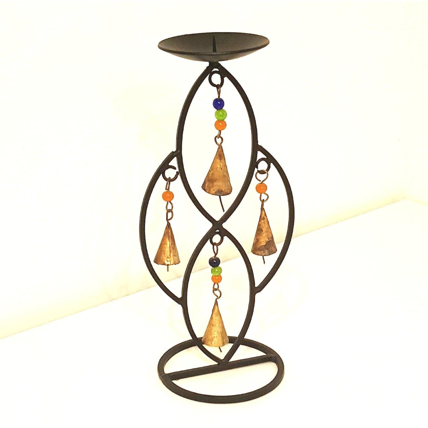Bells & Beads Holder & Candle-Decor-in2ition mercantile