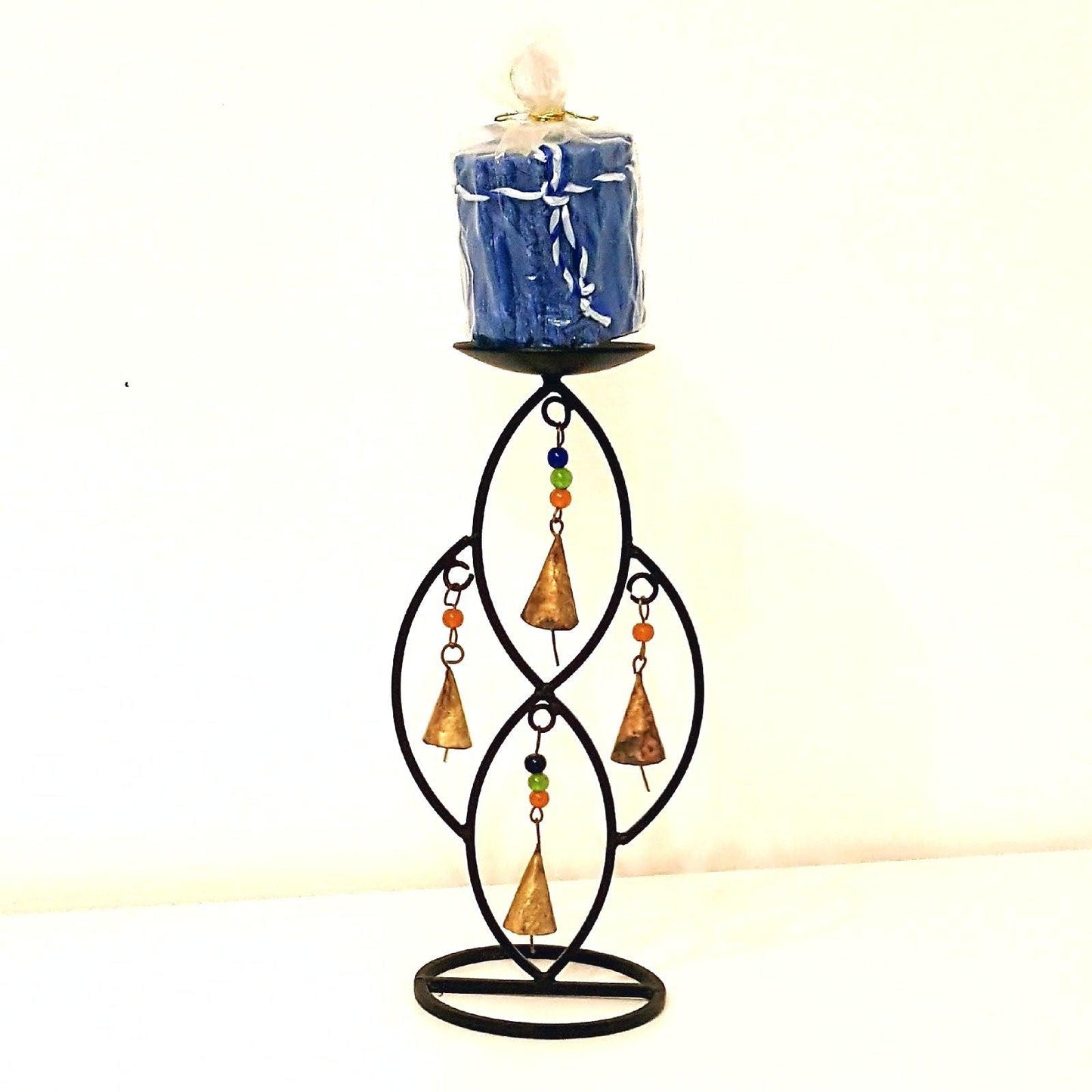 Bells & Beads Holder & Candle-Decor-in2ition mercantile