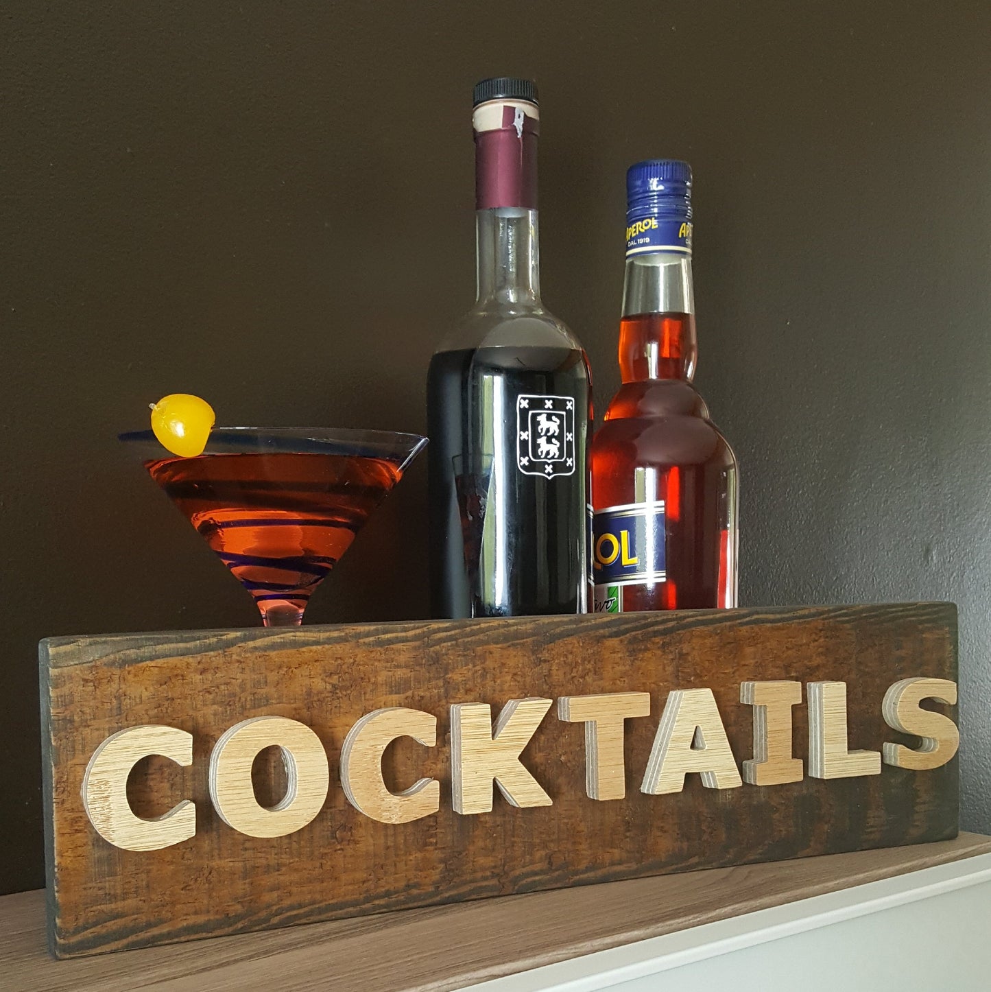 Cocktails Sign-Decor-in2ition mercantile