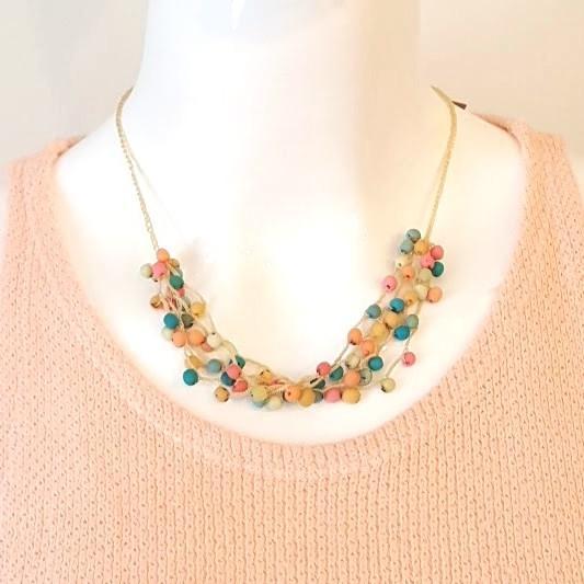 Crochet Chirilla Necklace-Jewelry-in2ition mercantile