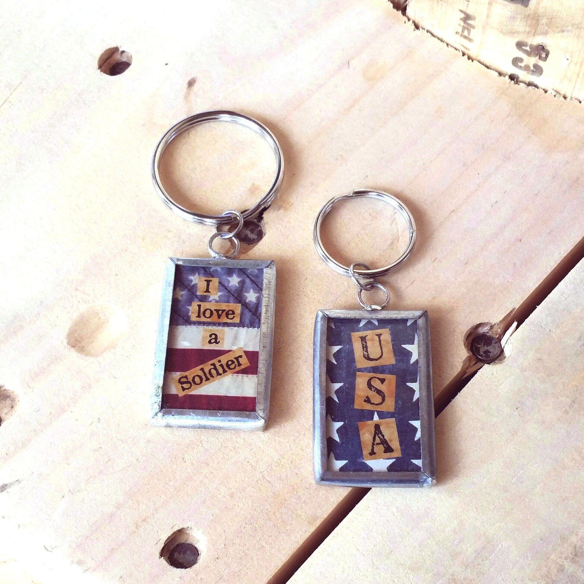 USA Key Chain-Accessories-in2ition mercantile