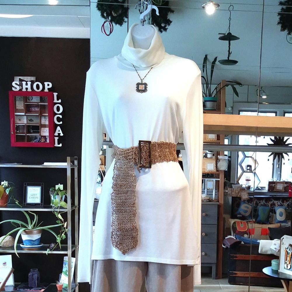 Knit Hemp Belt