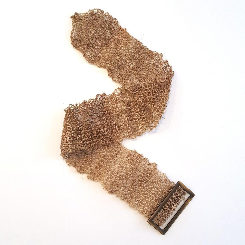 Knit Hemp Belt