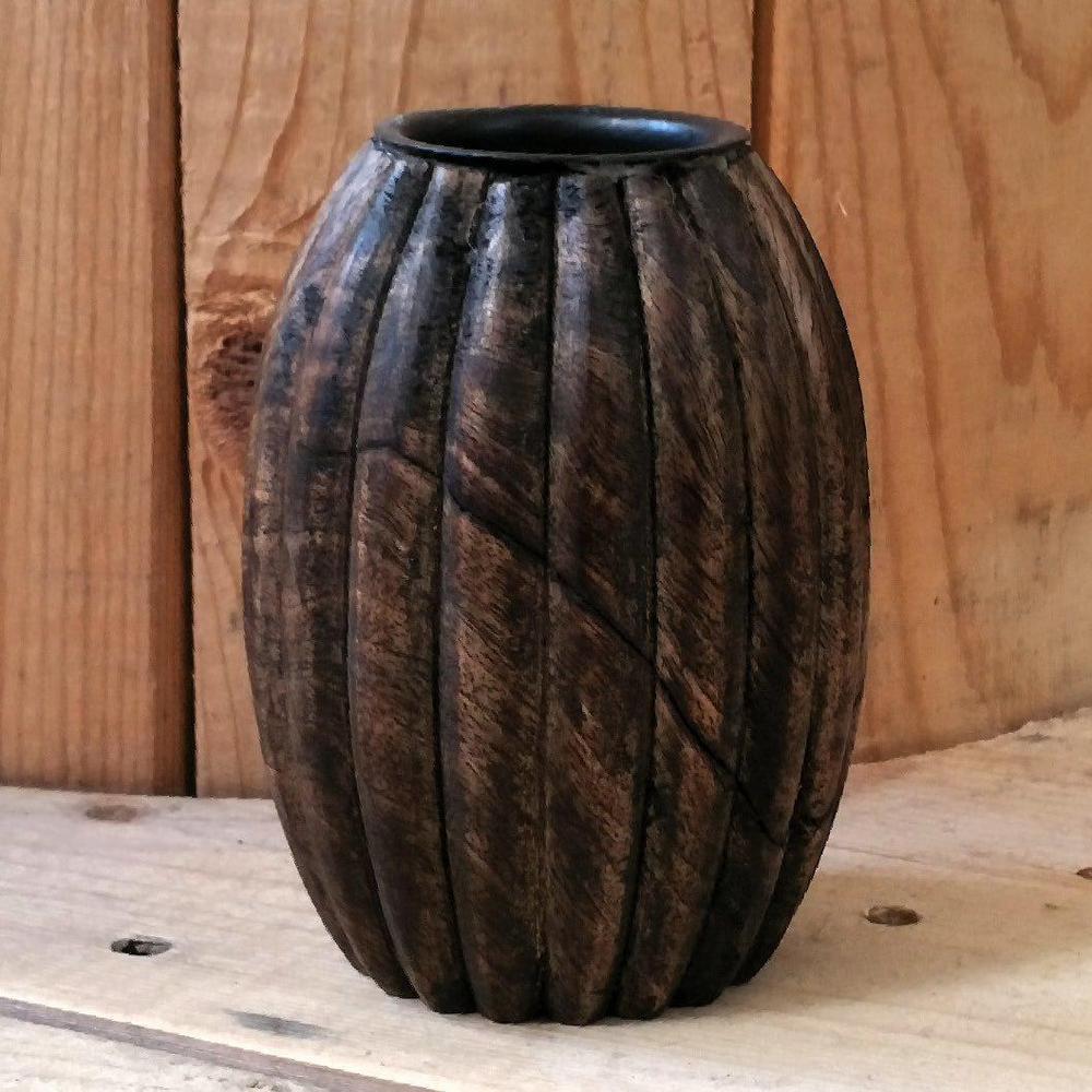 Oval Flute Tealight Holder
