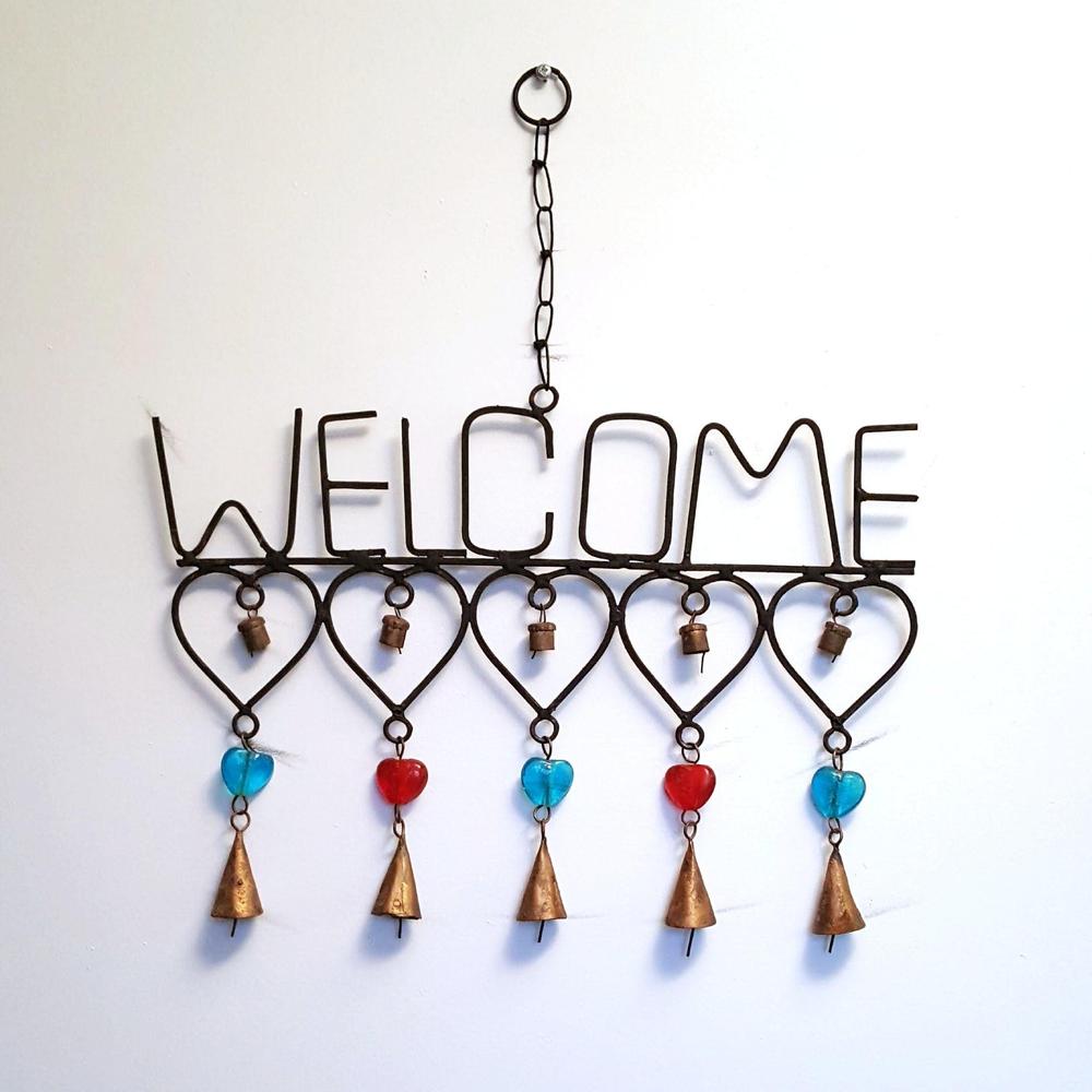 Welcome Hanging Sign