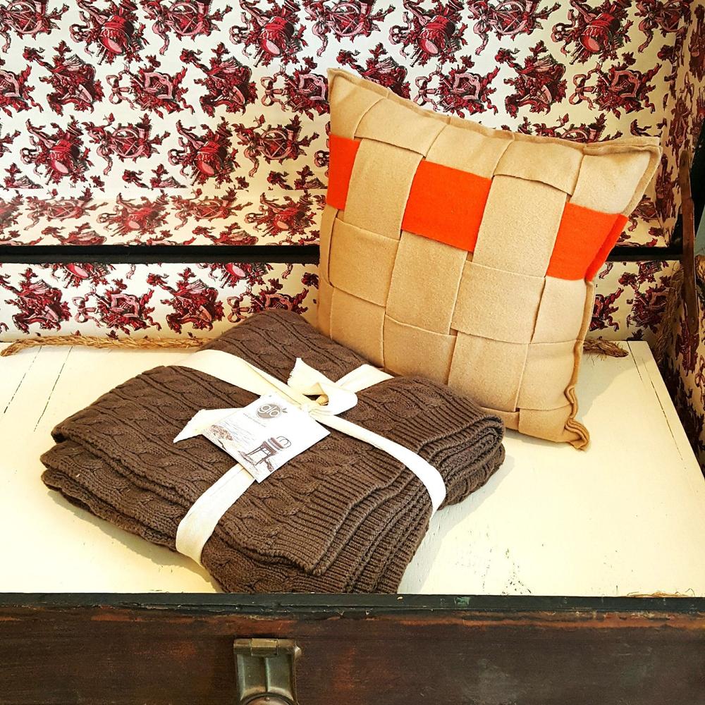 Woven Wool Pillow