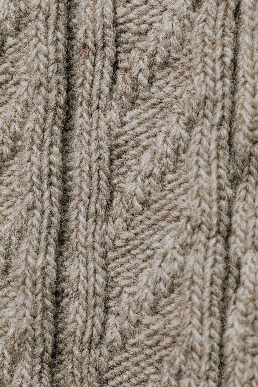 Cable Knit Throw
