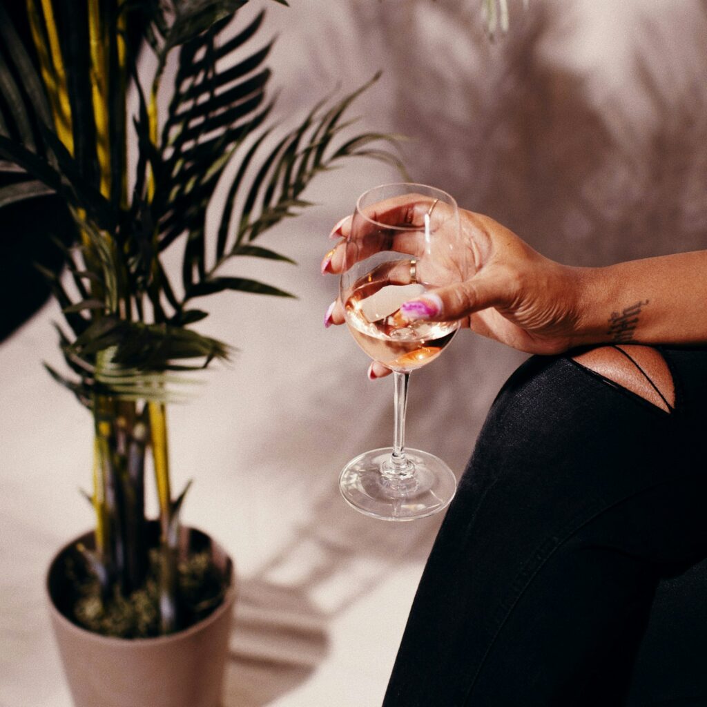 People Wine Charms