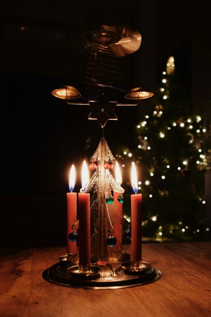 Bells & Beads Holder & Candle
