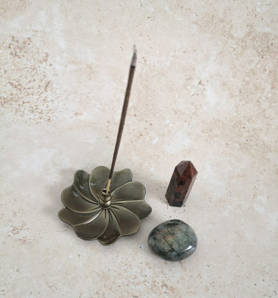 Aluminum Resin Incense Burner