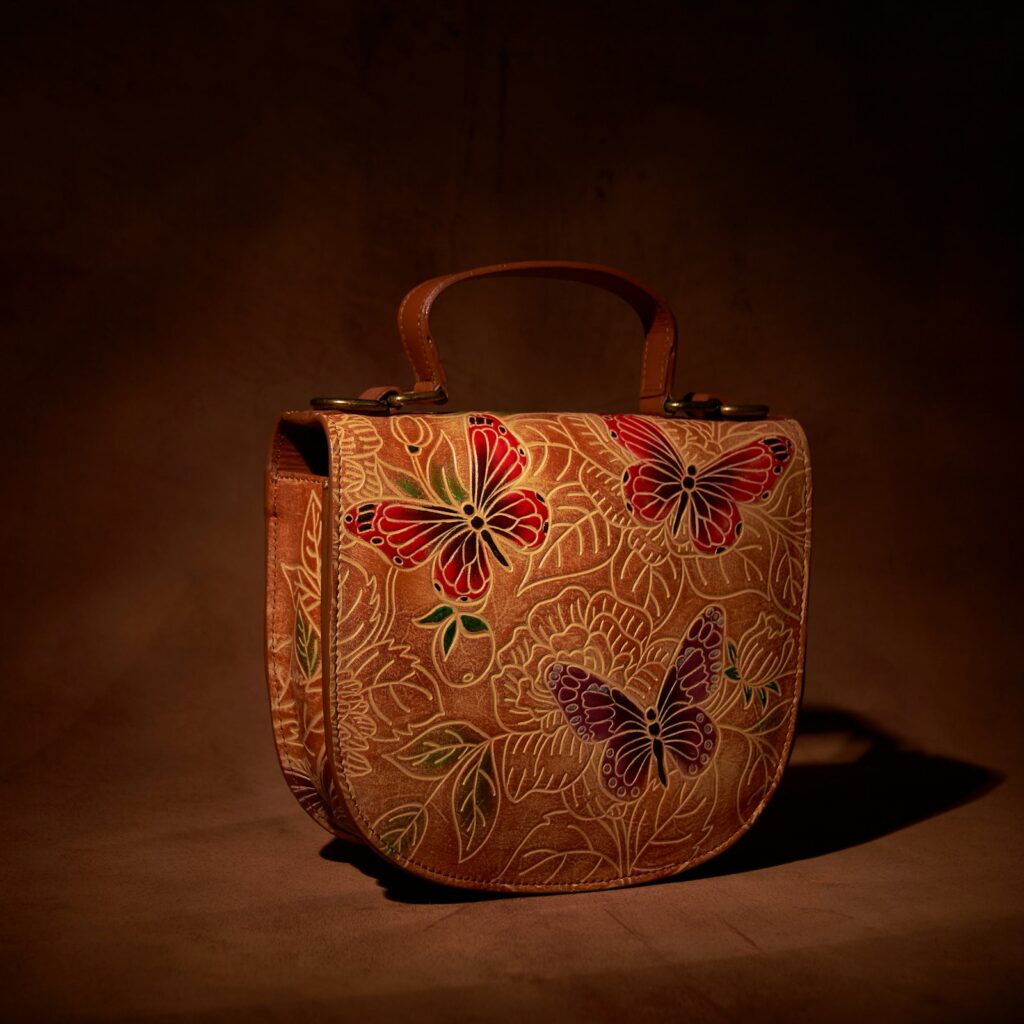 Satin Embroidered Bag