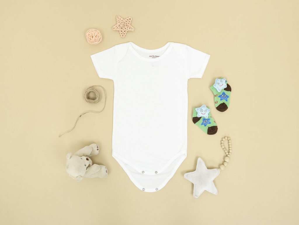 Organic Short Sleeve Baby Bodysuit