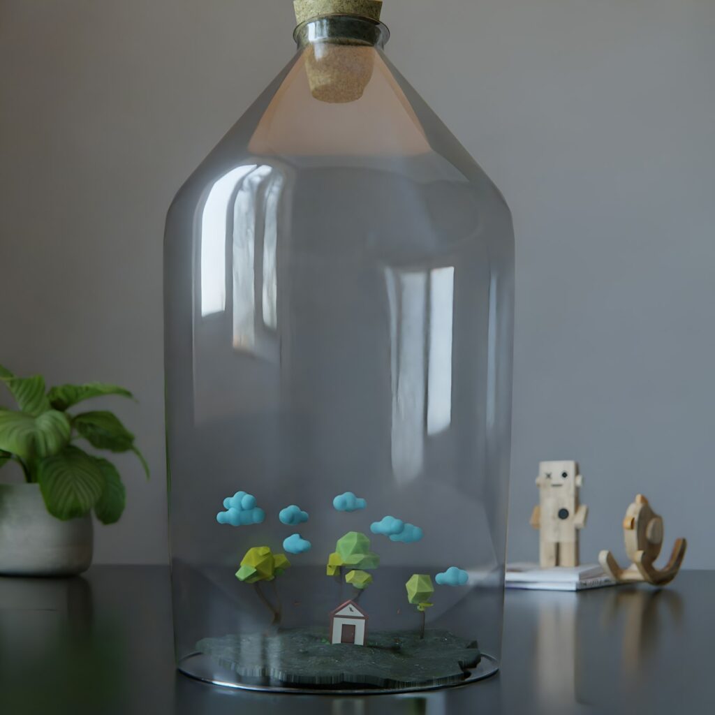 Frosted Inspiration Bottles