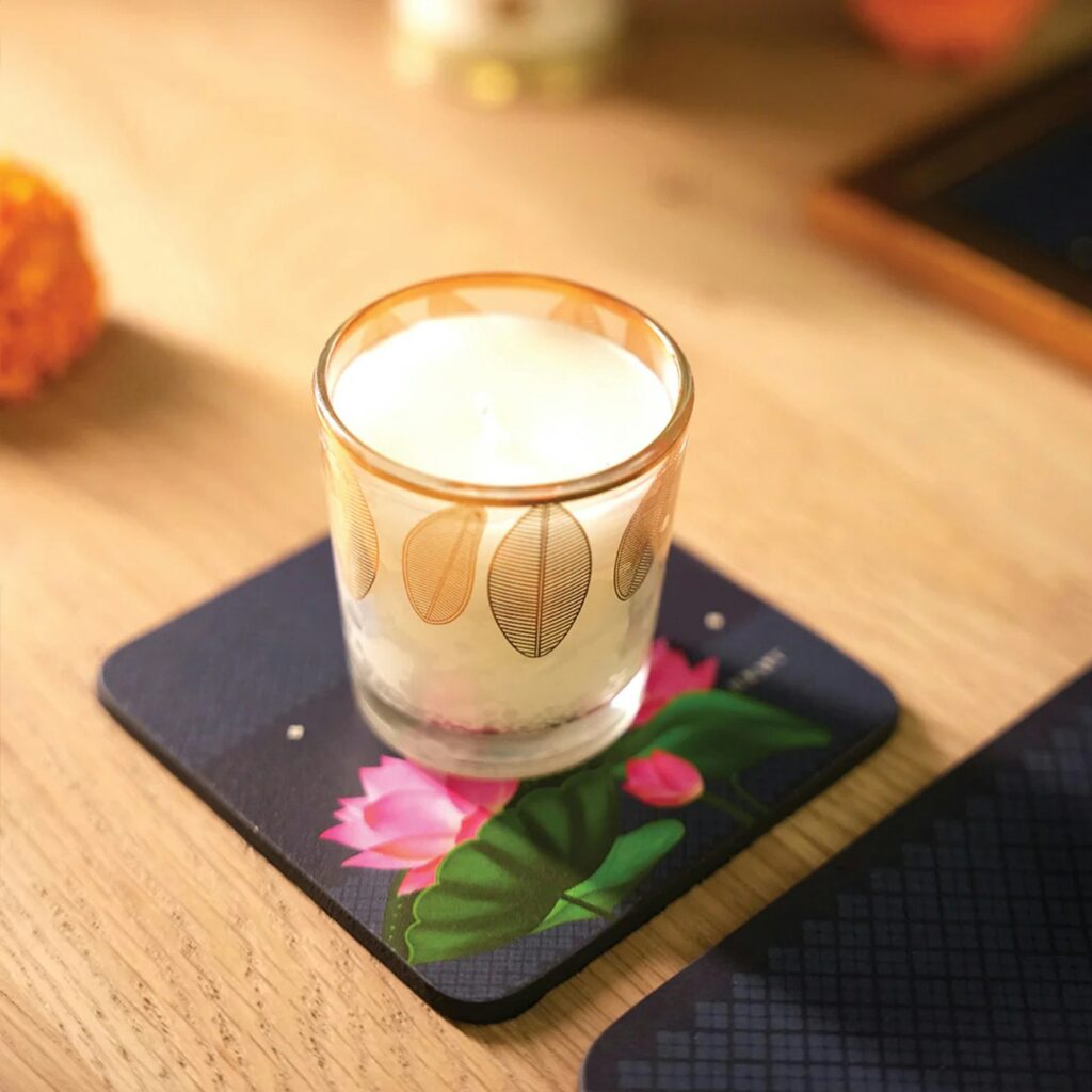 Faux Leather Coasters