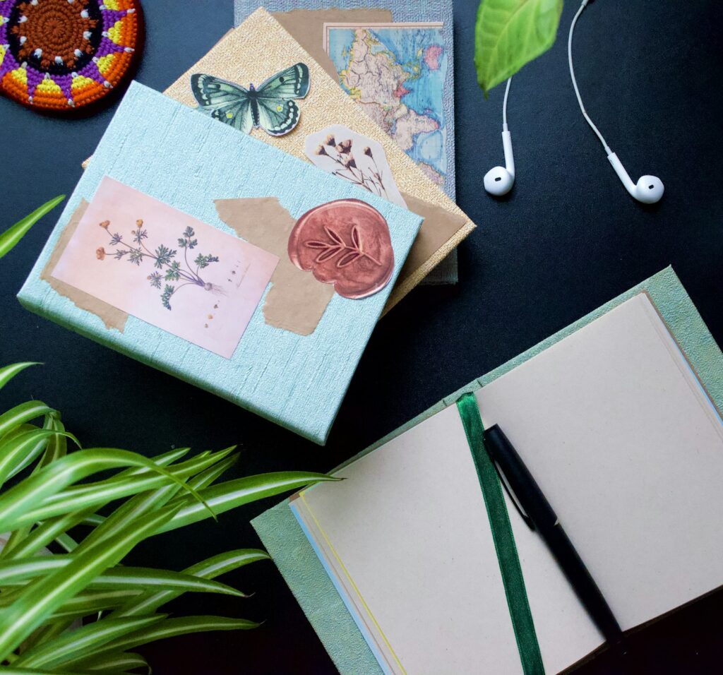 Recycled Record Notebook