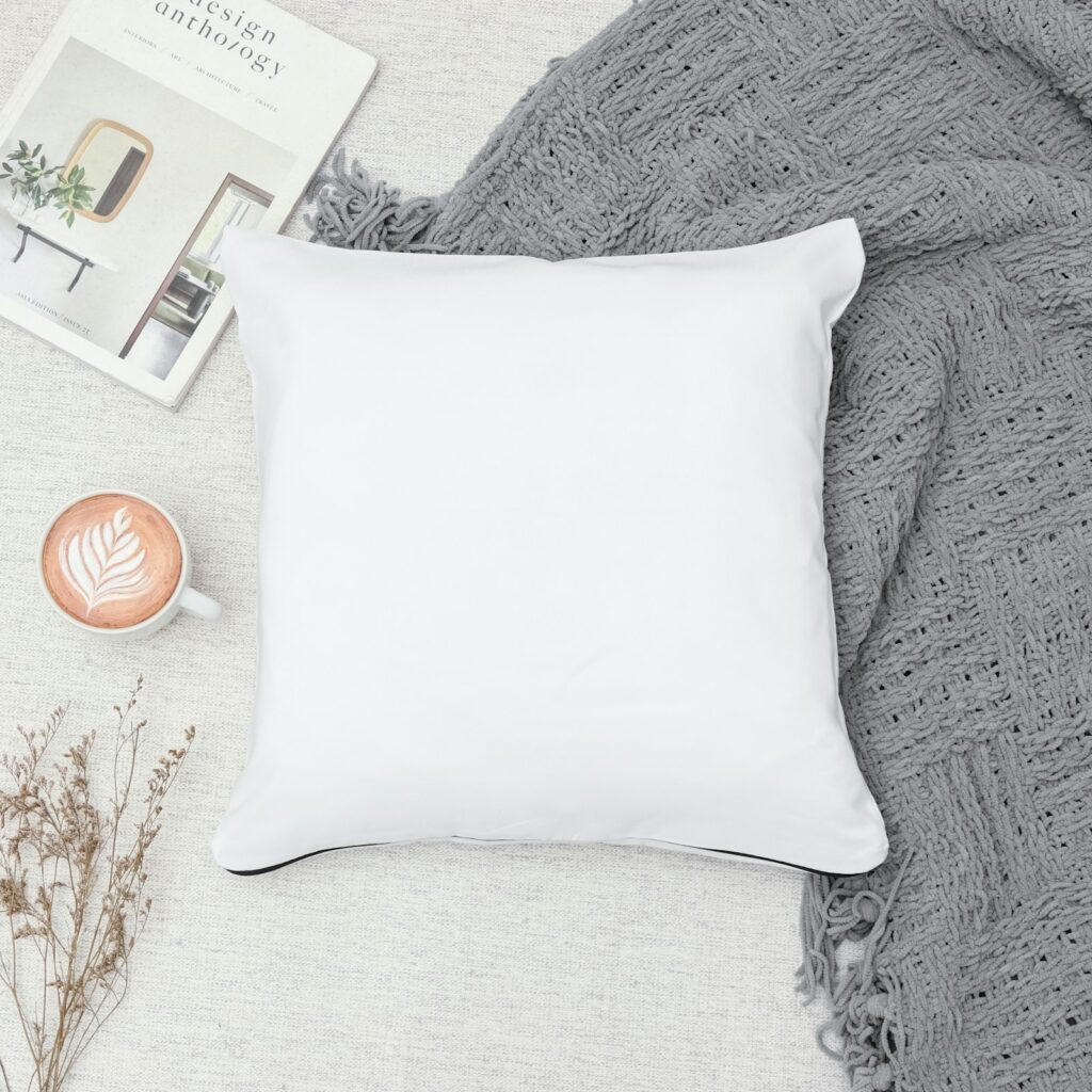 Elephant Embroidered Pillow