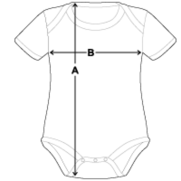 Organic Contrast Short Sleeve Baby Bodysuit